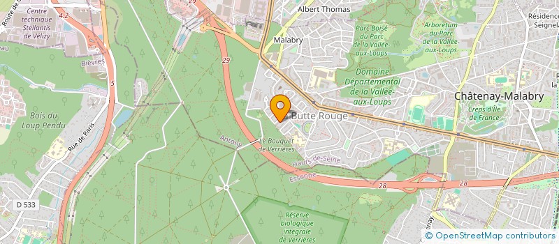 localisation de l'entreprise MONSIEUR HOUCEM MHADHBI  CHATENAY-MALABRY