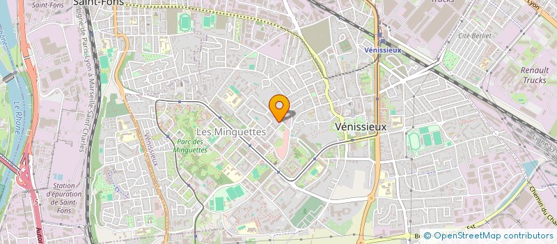 localisation de l'entreprise MONSIEUR HOUCEMEDDINE BENYOUCEF  VENISSIEUX