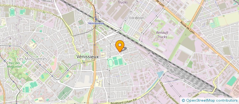 localisation de l'entreprise MONSIEUR HOUCEMEDDINE HAMDOUN  VENISSIEUX