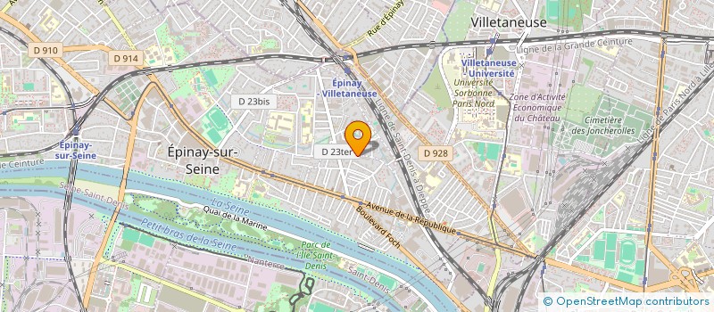localisation de l'entreprise MONSIEUR HOUCINE BELBOUL à DRANCY