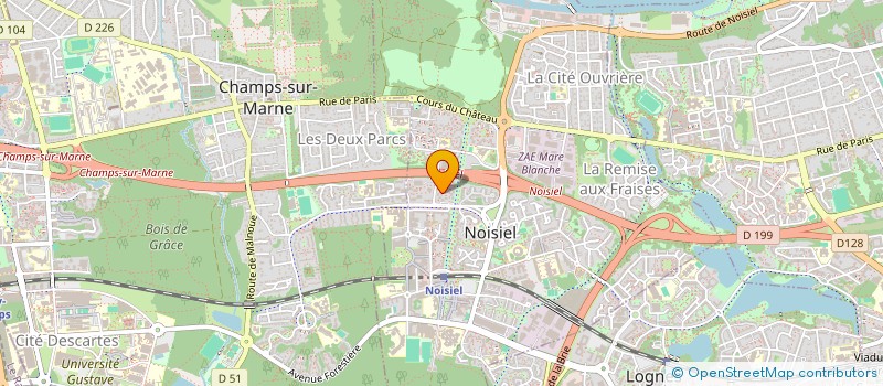 localisation de l'entreprise MONSIEUR HOUCINE BELHADJ  NOISIEL