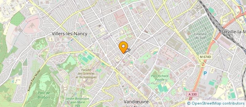 localisation de l'entreprise MONSIEUR HOUCINE BELHADJ  NANCY