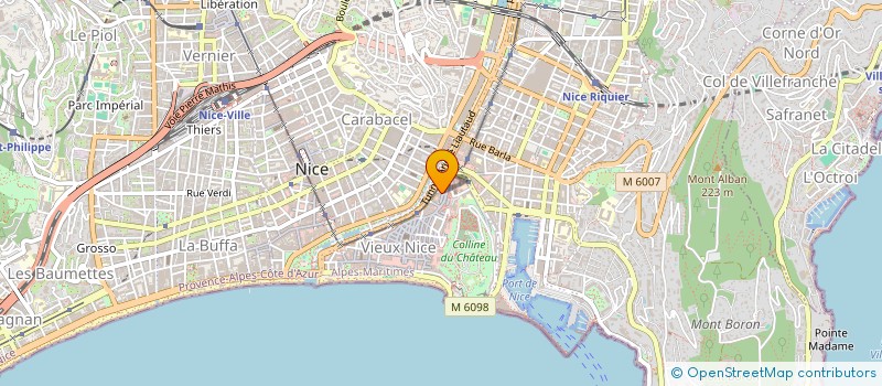 localisation de l'entreprise MONSIEUR HOUCINE BEN CHEIK KHALIFA à NICE