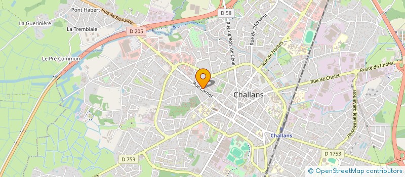 localisation de l'entreprise MONSIEUR HOUCINE BEN DHAOU à CHALLANS