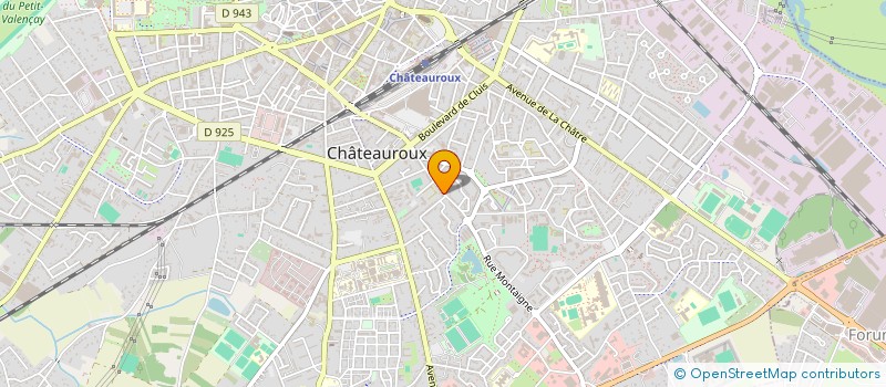 localisation de l'entreprise MONSIEUR HOUCINE BEN HADJ à CHATEAUROUX