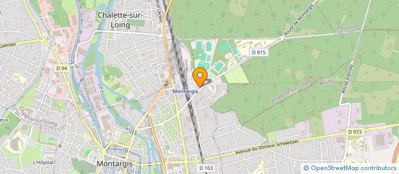 localisation de l'entreprise MONSIEUR HOUCINE BEN KHEMIS à MONTARGIS