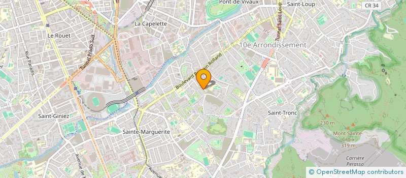 localisation de l'entreprise MONSIEUR HOUCINE BENTEBROUR à MARSEILLE