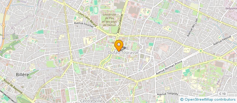 localisation de l'entreprise MONSIEUR HOUCINE BERACHED à PAU