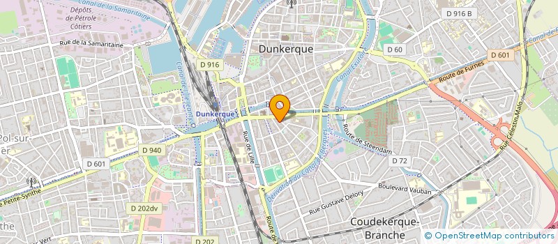 localisation de l'entreprise MONSIEUR HOUCINE BOUGUERBA à DUNKERQUE