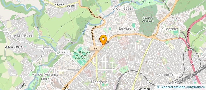 localisation de l'entreprise MONSIEUR HOUCINE BOUMAZA à LIMOGES