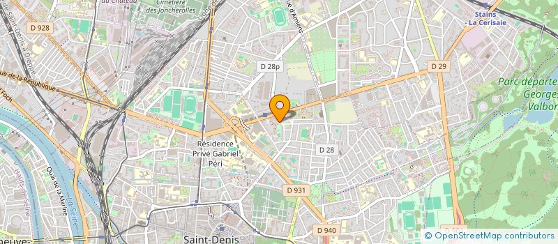 localisation de l'entreprise MONSIEUR HOUCINE DAHMANE-AYAD  SAINT-DENIS