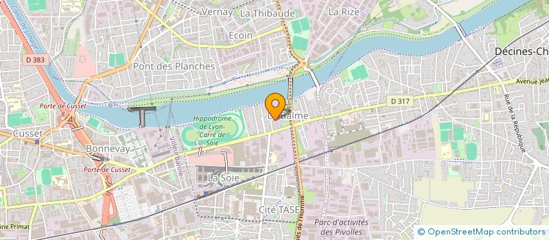 localisation de l'entreprise MONSIEUR HOUCINE DRIF  VAULX-EN-VELIN