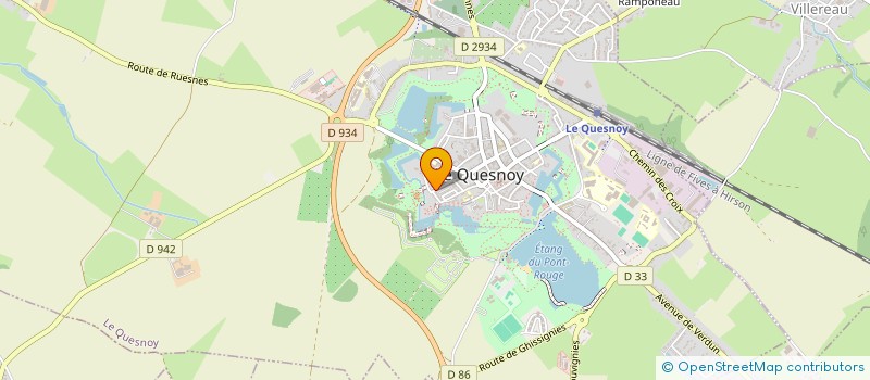 localisation de l'entreprise MONSIEUR HOUCINE HARDOUD  LE QUESNOY