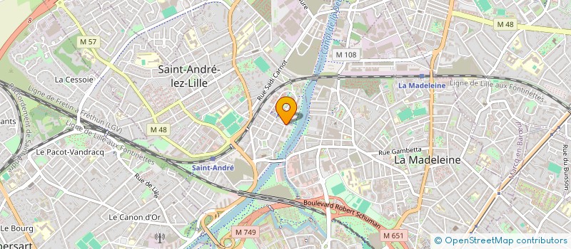 localisation de l'entreprise MONSIEUR HOUCINE KRIM ARBI  SAINT-ANDRE-LEZ-LILLE