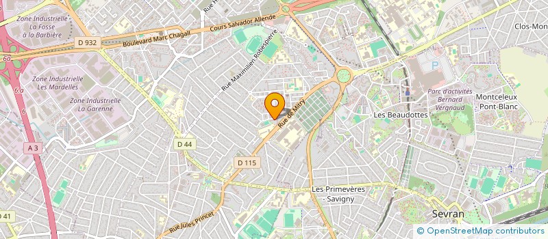 localisation de l'entreprise MONSIEUR HOUCINE LACHAAL à AULNAY-SOUS-BOIS