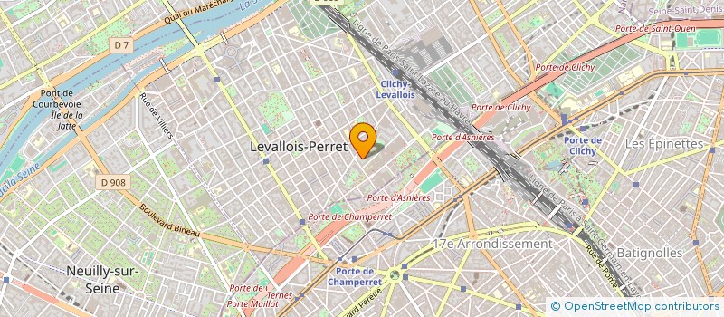 localisation de l'entreprise MONSIEUR HOUCINE LASNAMI à LEVALLOIS-PERRET