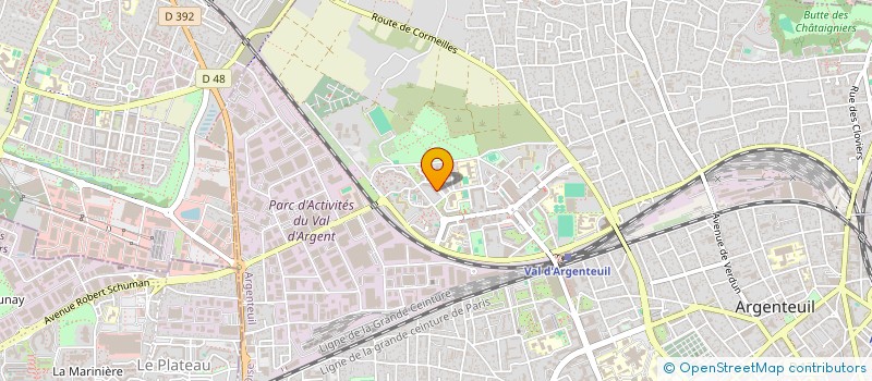 localisation de l'entreprise MONSIEUR HOUCINE LAZIZ  ARGENTEUIL