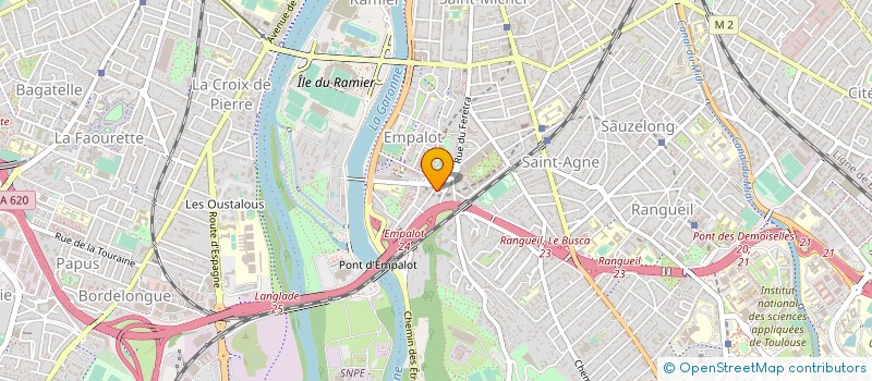 localisation de l'entreprise MONSIEUR HOUCINE LAZREUG à TOULOUSE