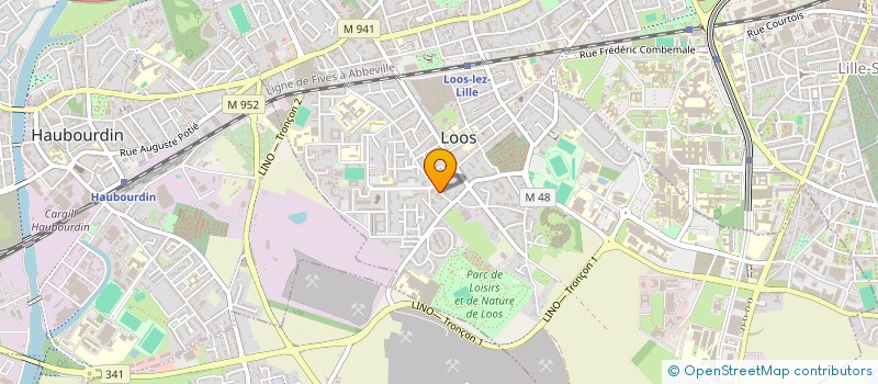 localisation de l'entreprise MONSIEUR HOUCINE MALI  LOOS