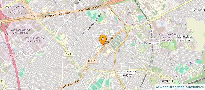 localisation de l'entreprise MONSIEUR HOUCINE MEDJAHED à AULNAY-SOUS-BOIS