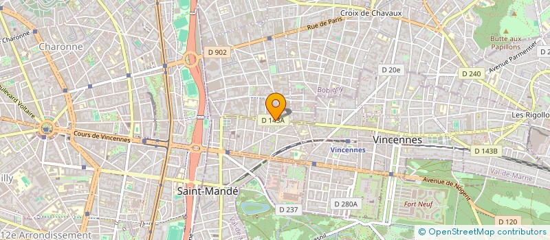localisation de l'entreprise MONSIEUR HOUCINE MERIDJI à MONTREUIL