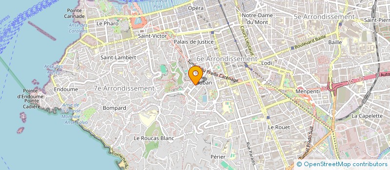 localisation de l'entreprise MONSIEUR HOUCINE NAIME  MARSEILLE