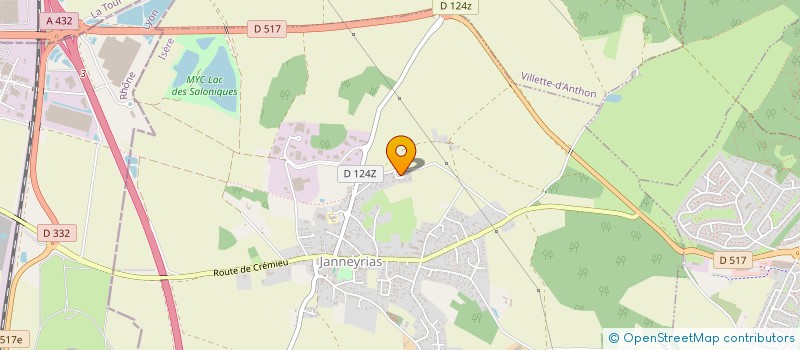 localisation de l'entreprise MONSIEUR HOUCINE REZZOUG  JANNEYRIAS