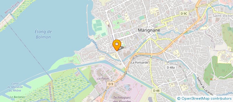 localisation de l'entreprise MONSIEUR HOUCINE SABEUR à MARIGNANE
