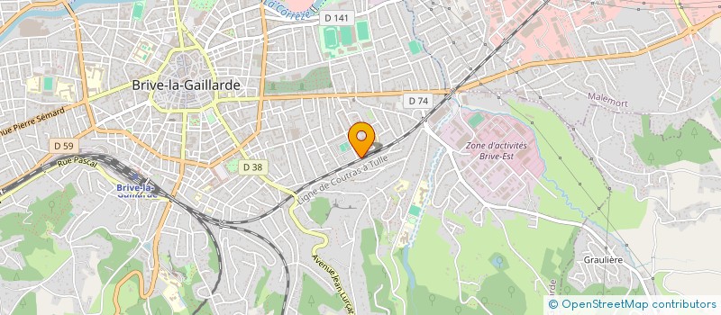 localisation de l'entreprise MONSIEUR HOUCINE TAHOURI  BRIVE-LA-GAILLARDE