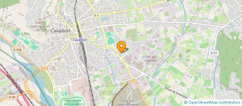 localisation de l'entreprise MONSIEUR HOUCINE TOUIHRI  CAVAILLON