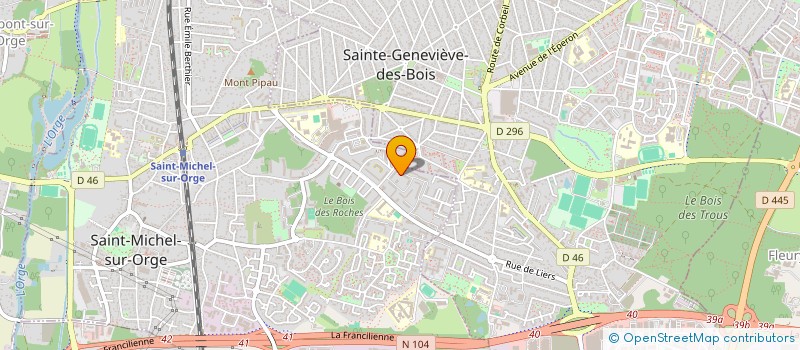 localisation de l'entreprise MONSIEUR HOUCINE YAHYAOUI à SAINT-MICHEL-SUR-ORGE