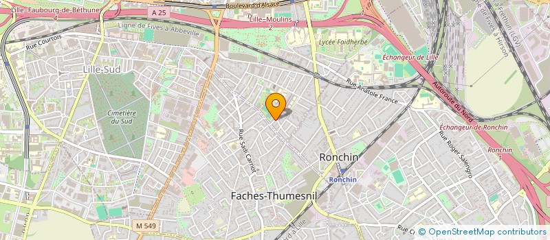 localisation de l'entreprise MONSIEUR HOUDAYFA EL HAJJIOUI  LILLE