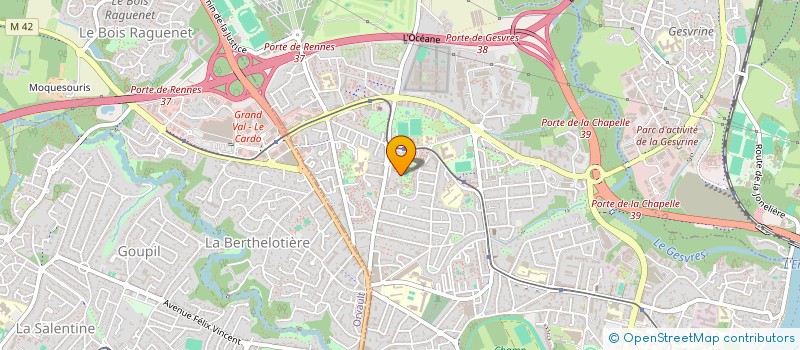localisation de l'entreprise MONSIEUR HOUDOU SOW à NANTES