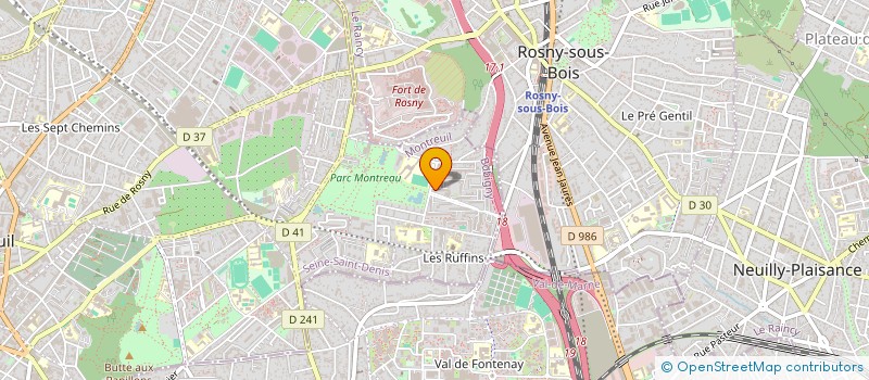 localisation de l'entreprise MONSIEUR HOULIADJEBA NAHOUNOU à MONTREUIL