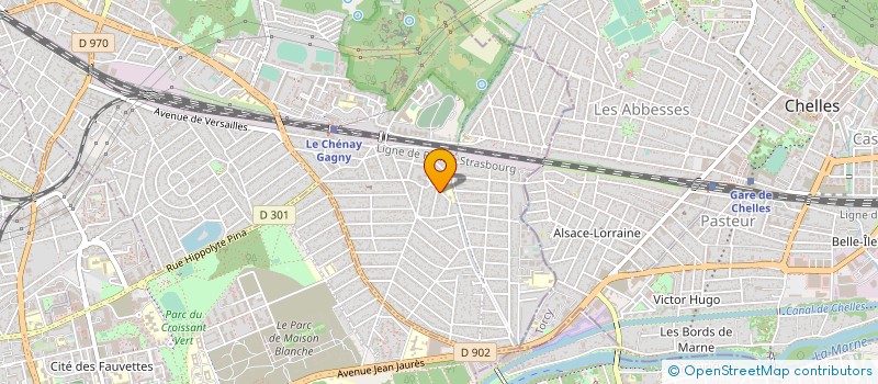localisation de l'entreprise MONSIEUR HOUNG KEOPHILA à GAGNY