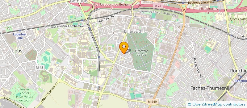 localisation de l'entreprise MONSIEUR HOUNIFI NAIB à LILLE