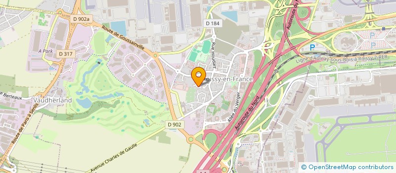 localisation de l'entreprise MONSIEUR HOUSAINE BEN BRAHIM  ROISSY-EN-FRANCE