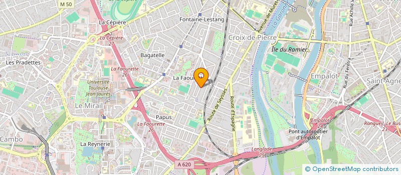localisation de l'entreprise MONSIEUR HOUSAM FARIS  TOULOUSE