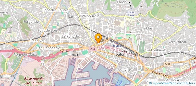 localisation de l'entreprise MONSIEUR HOUSEME EL MAJDOUB  TOULON