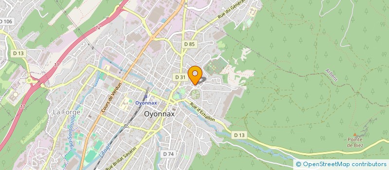 localisation de l'entreprise MONSIEUR HOUSNI HASBE à OYONNAX