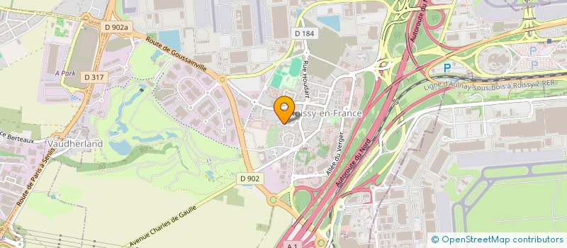 localisation de l'entreprise MONSIEUR HOUSSAINE BEN BRAHIM  ROISSY-EN-FRANCE