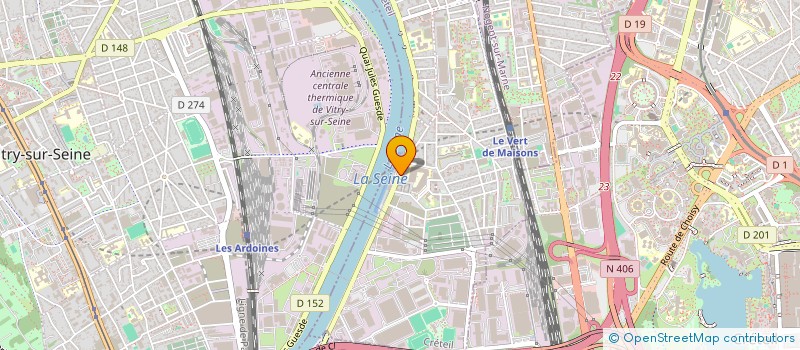 localisation de l'entreprise MONSIEUR HOUSSAM BEKKA à ALFORTVILLE