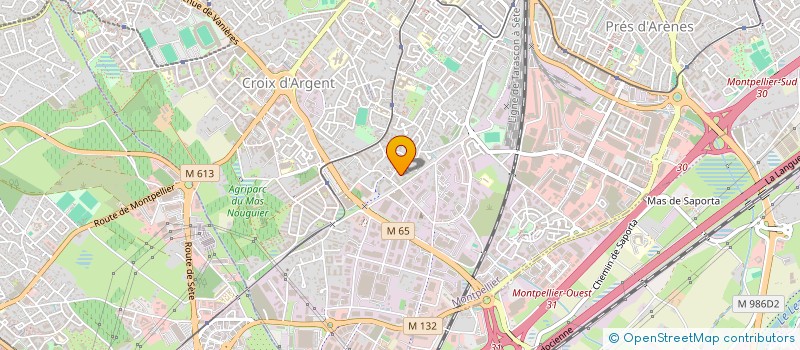 localisation de l'entreprise MONSIEUR HOUSSAM BELMAHI  MONTPELLIER