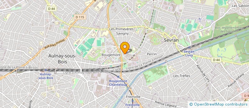 localisation de l'entreprise MONSIEUR HOUSSAM BOUTERFASS à SEVRAN