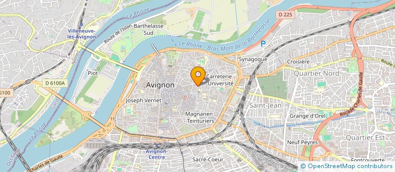 localisation de l'entreprise MONSIEUR HOUSSAM EDDINE AMROUCHE  AVIGNON