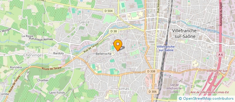 localisation de l'entreprise MONSIEUR HOUSSAM EDDINE DELLAL  VILLEFRANCHE-SUR-SAONE