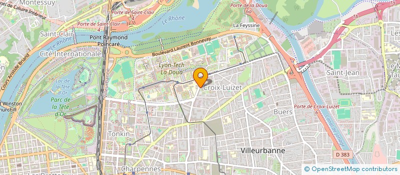 localisation de l'entreprise MONSIEUR HOUSSAM EDDINE MEKHANCHA  VILLEURBANNE