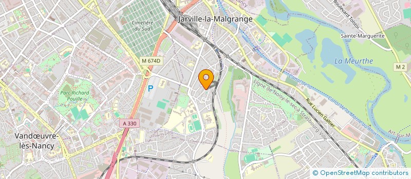 localisation de l'entreprise MONSIEUR HOUSSAM EL HAOUAJI  JARVILLE-LA-MALGRANGE