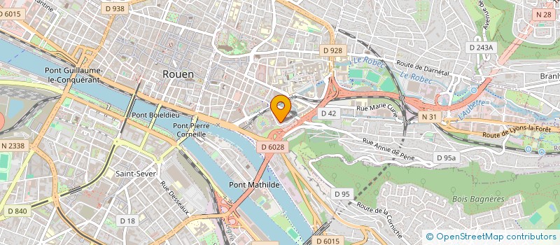 localisation de l'entreprise MONSIEUR HOUSSAM HOUILIA  ROUEN