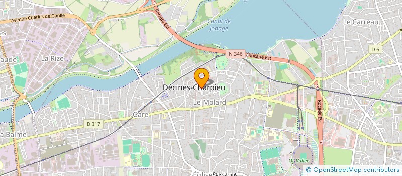 localisation de l'entreprise MONSIEUR HOUSSAM JENDOUBI  DECINES-CHARPIEU